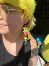 Load image into Gallery viewer, Beaded Wobbly Earrings
